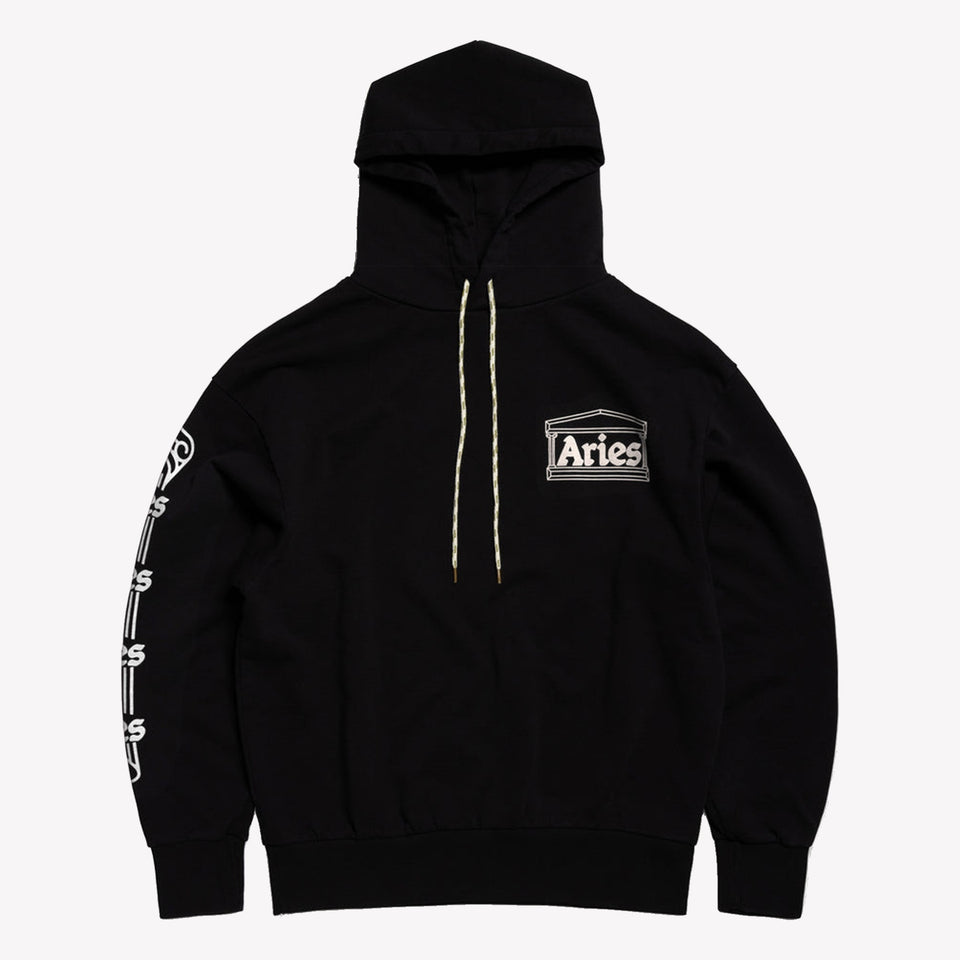 Column Hoodie Black