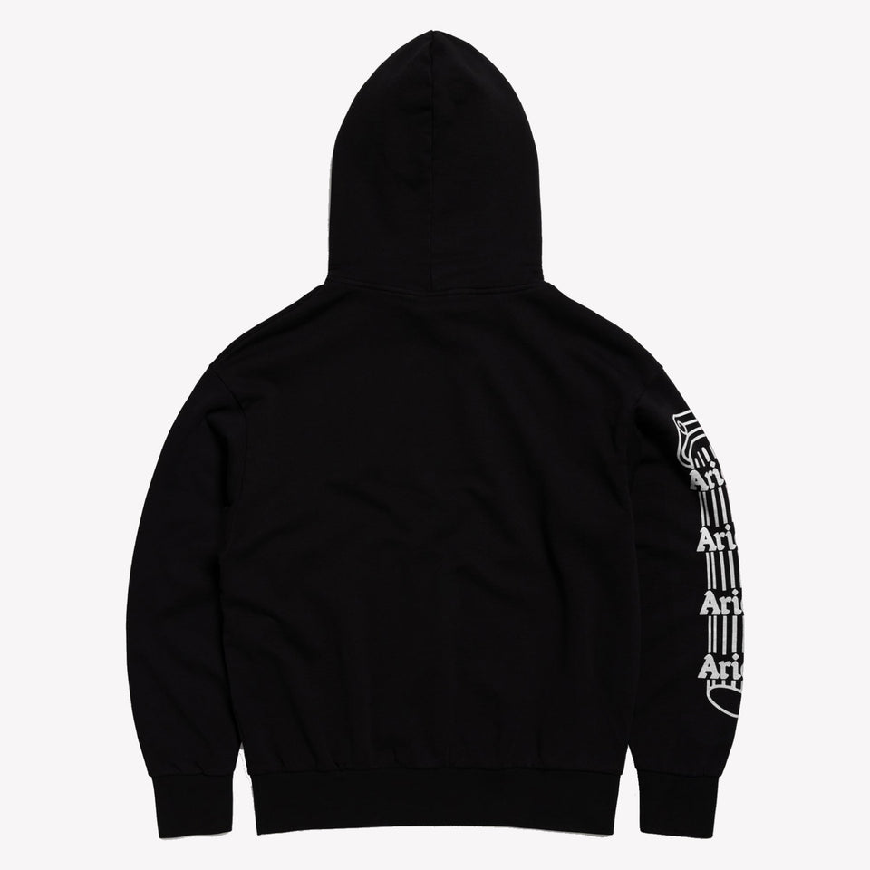 Column Hoodie Black