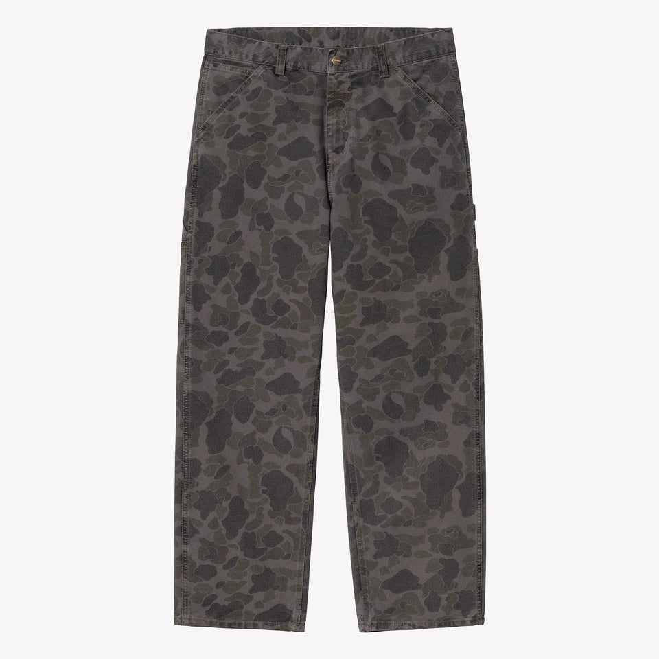 Camo Duck Single Knee Pant Charcoal