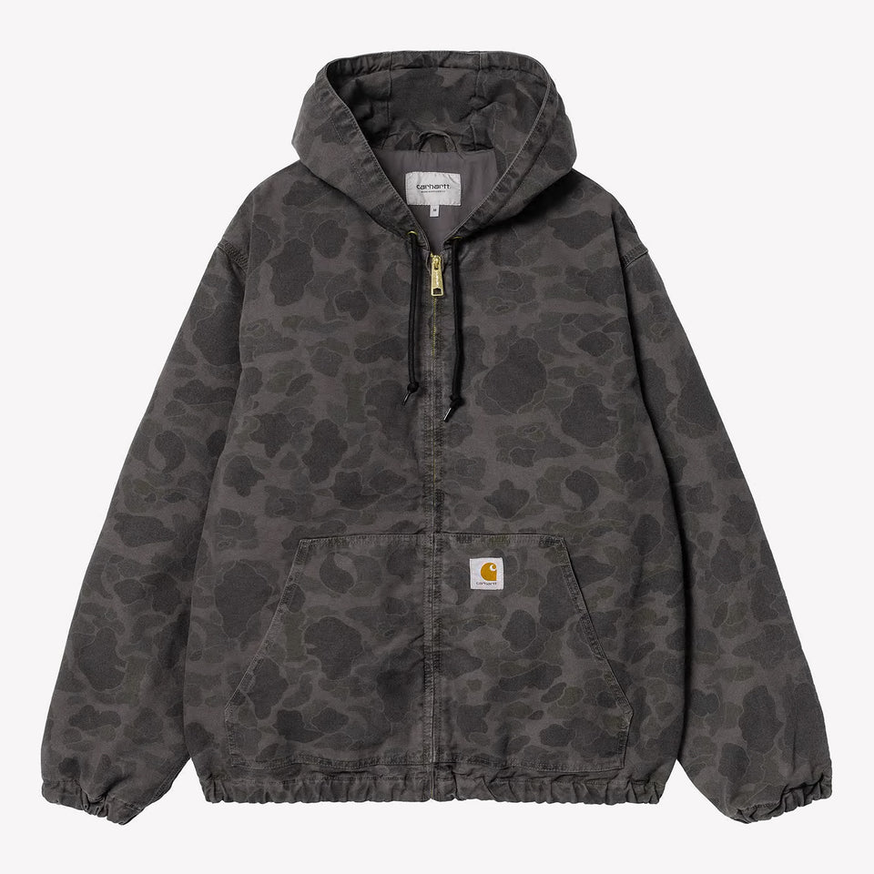 Camo Duck Active Jacket Charcoal