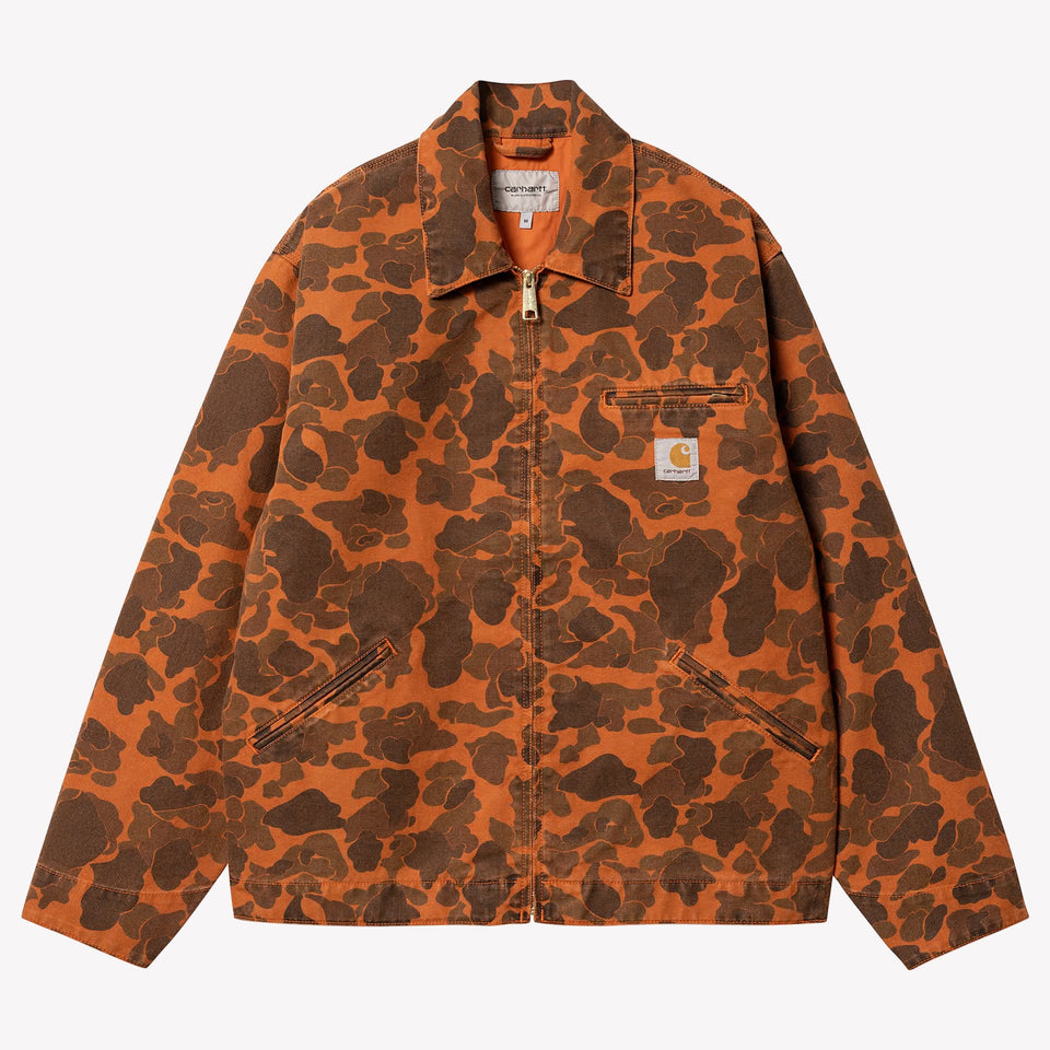 Camo Duck Detroit Jacket Orange