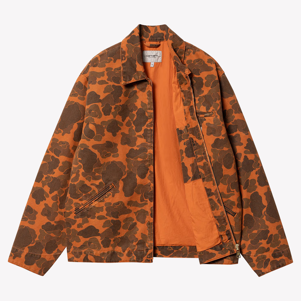 Camo Duck Detroit Jacket Orange