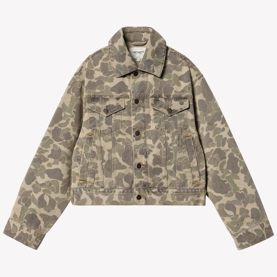 W Camo Duck Orell Denim Jacket Beige