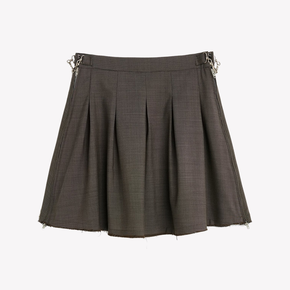 Object Skirt Wool Check