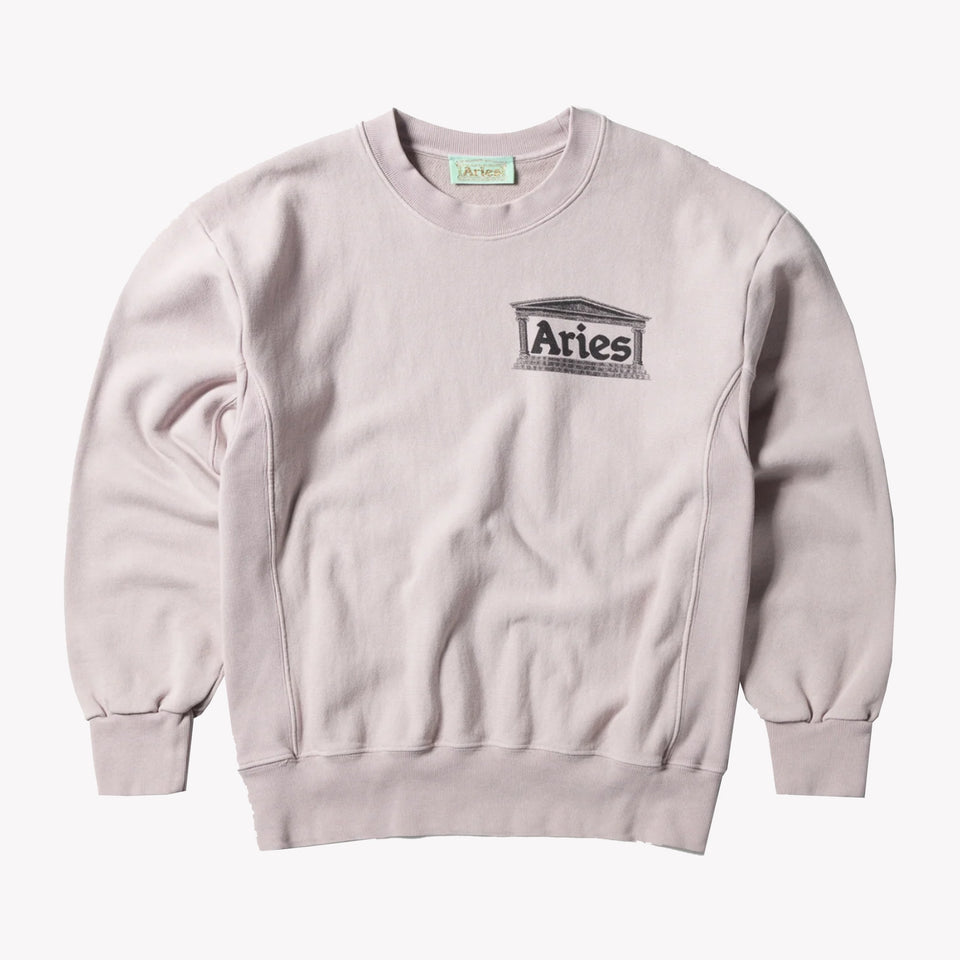 Aged Premium Temple Sweatshirt Lilac