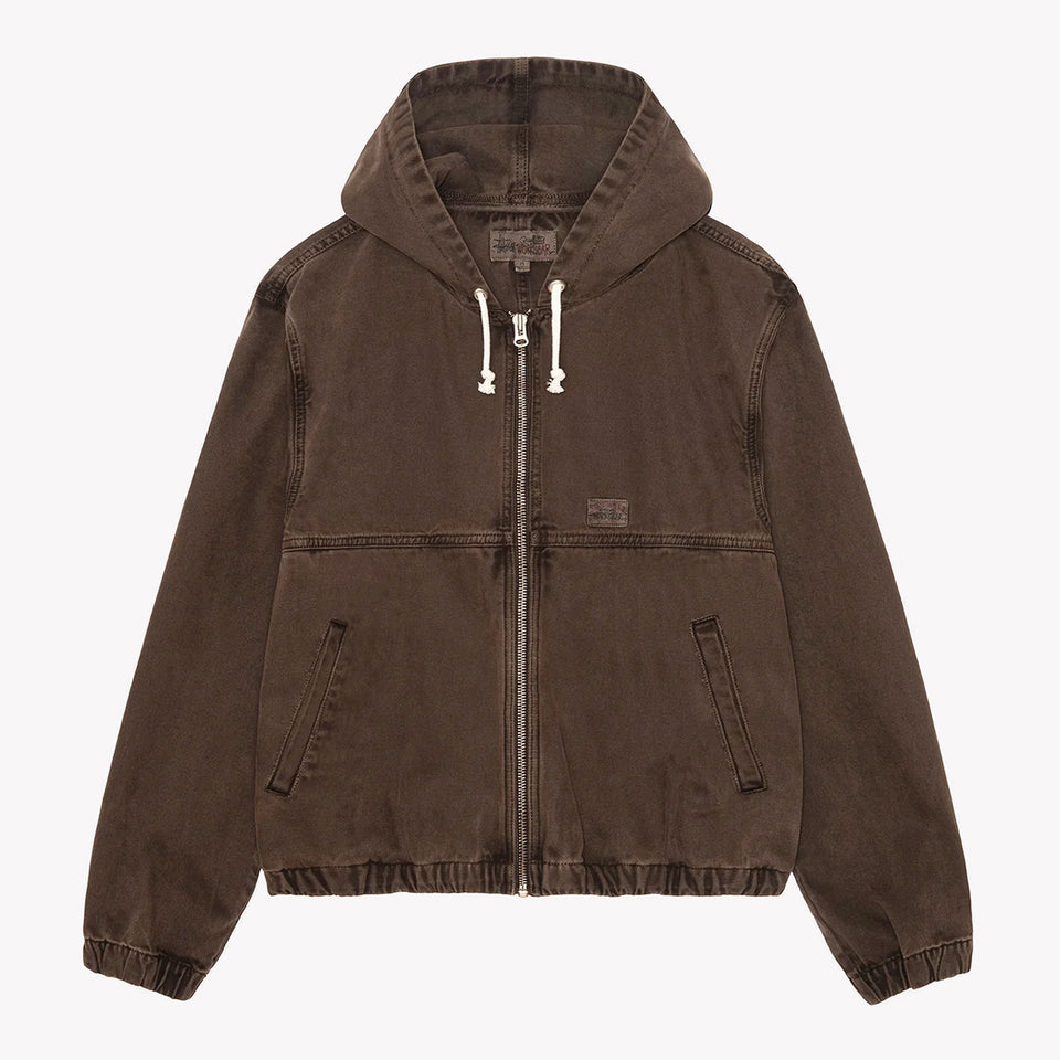 Work Jacket Unlined Canvas Brown