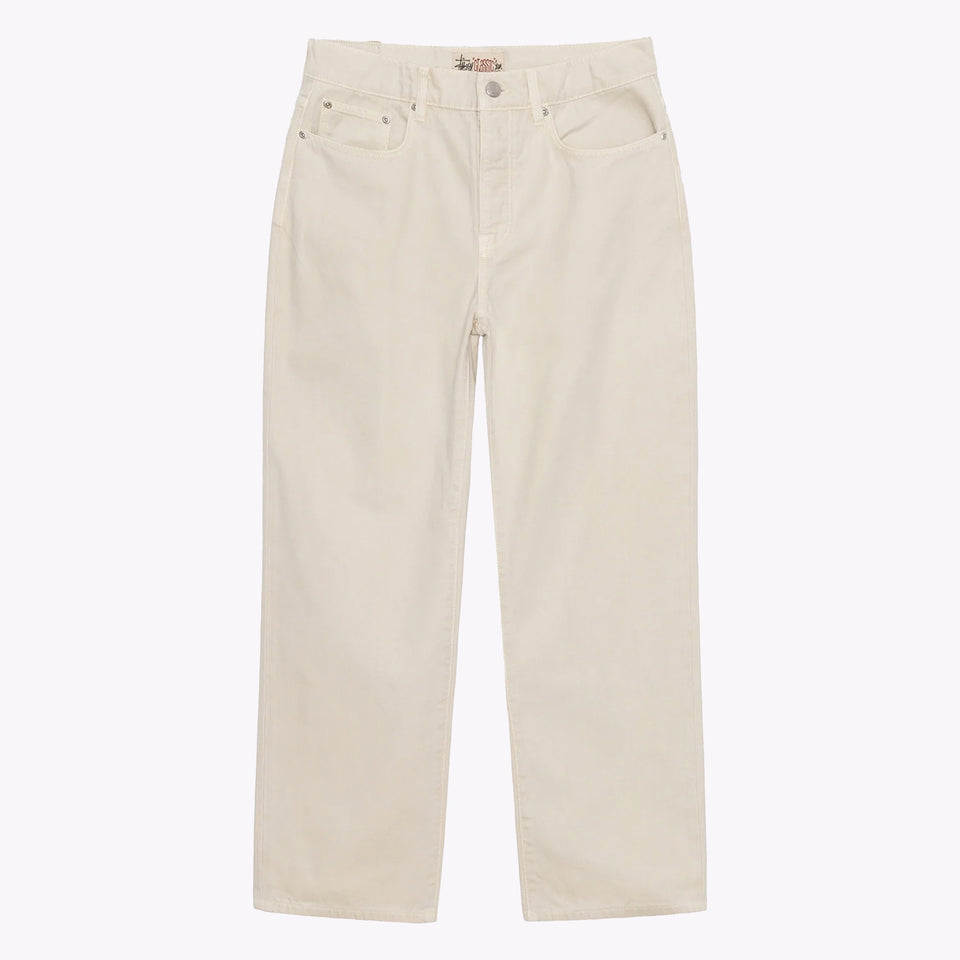 Classic Jeans Washed Canvas White