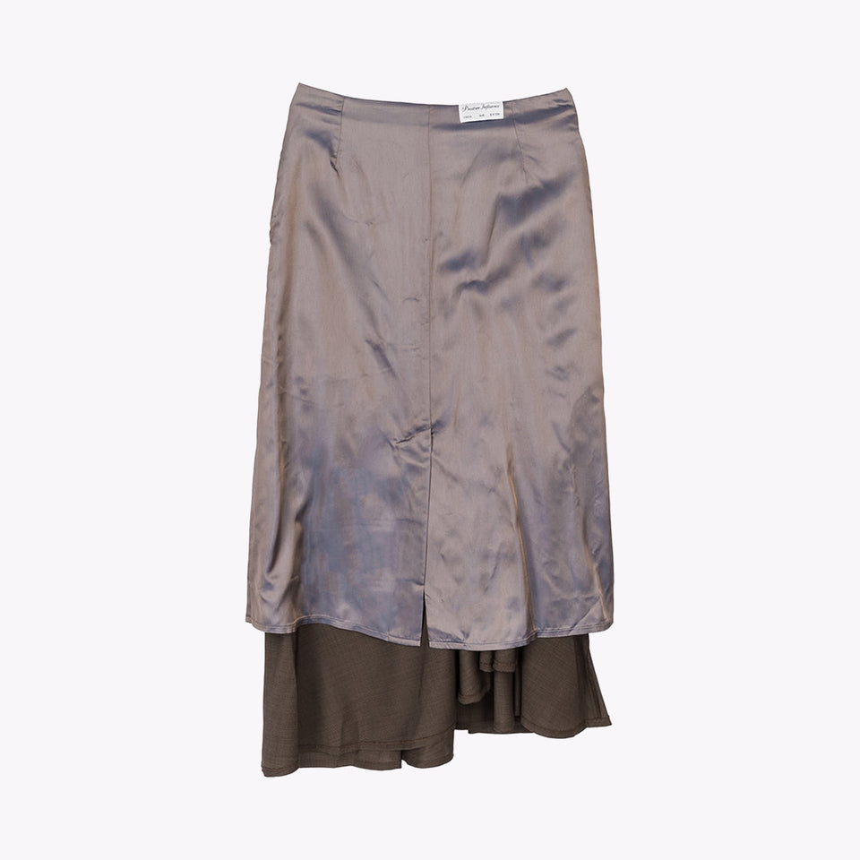 Lining Skirt Gold / Brown