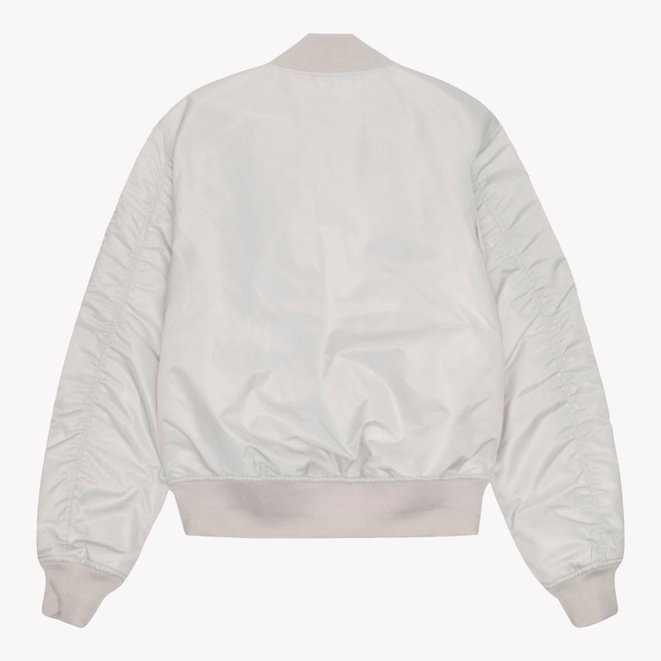 Built Bomber Jacket Grey