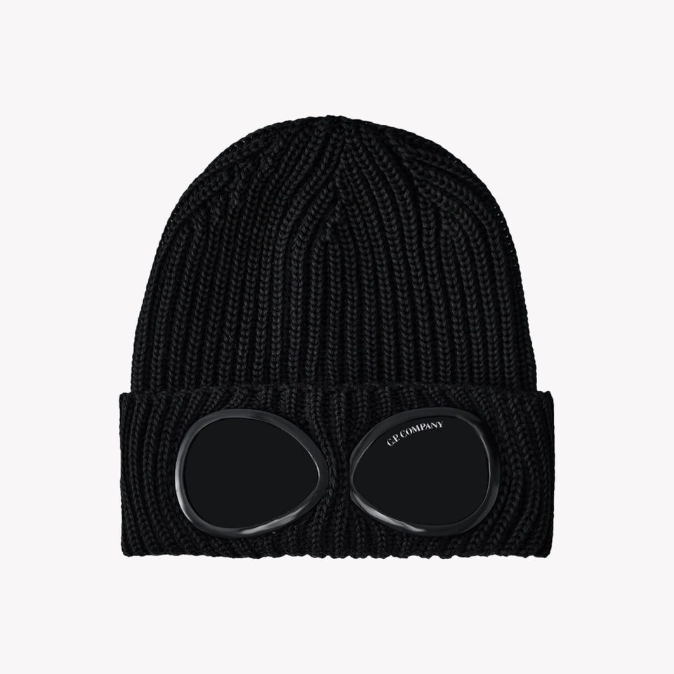 Goggle Beanie Black