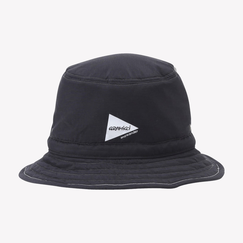 X And Wander Padded Hat Black