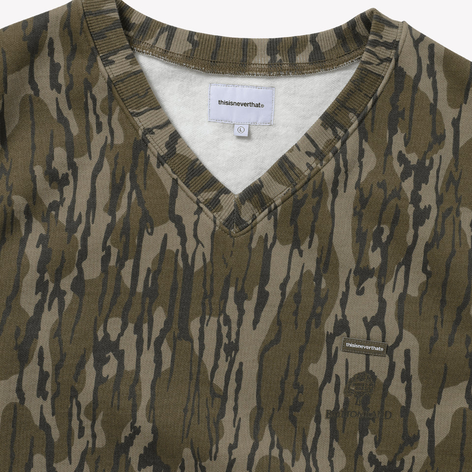 Classic V-Neck Vest Camo