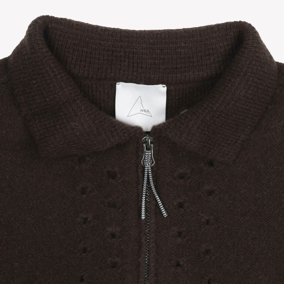 Mohair Polo Brown