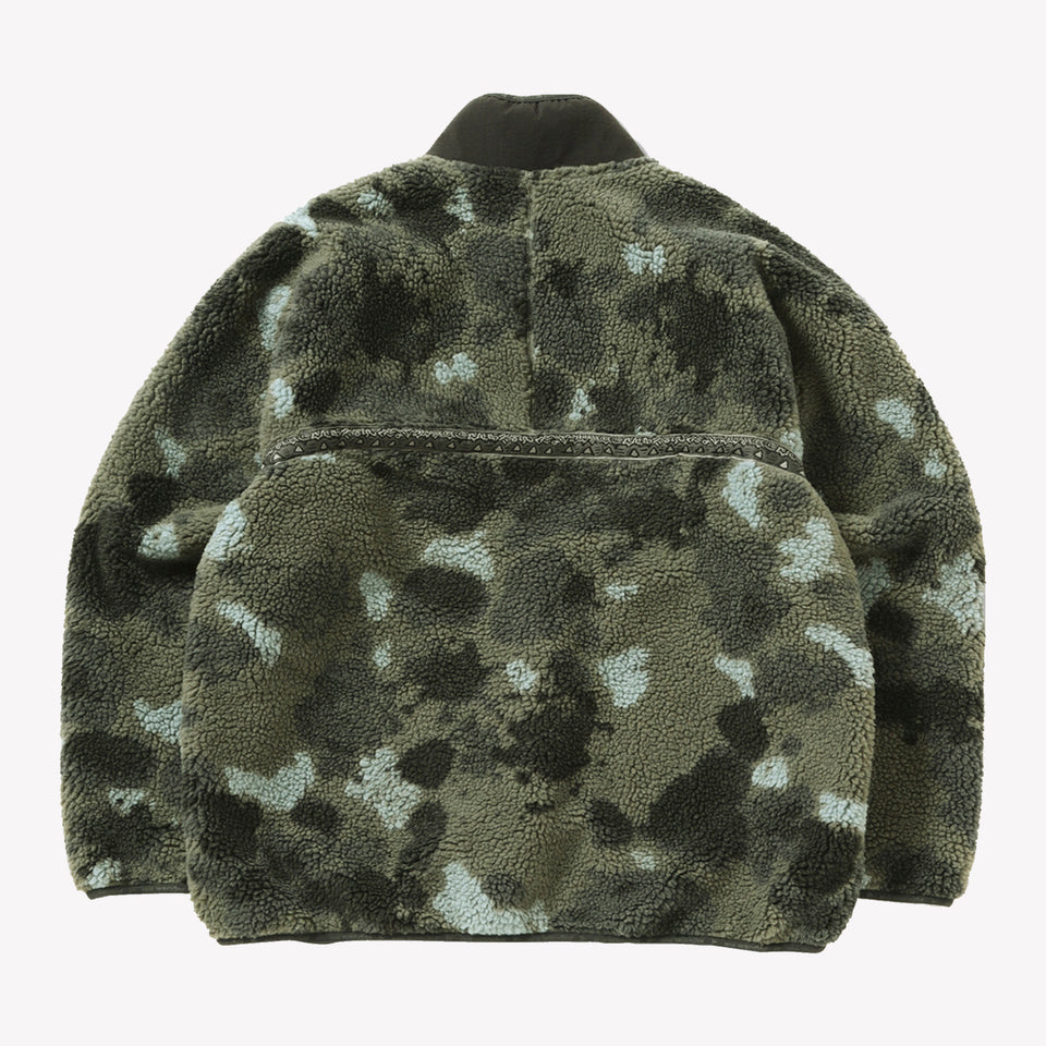 x And Wander JQ Tape Fleece Jacket Camo