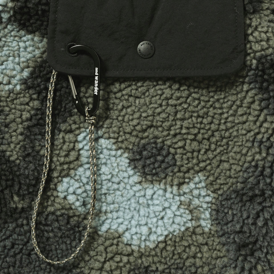 x And Wander JQ Fleece Vest Camo