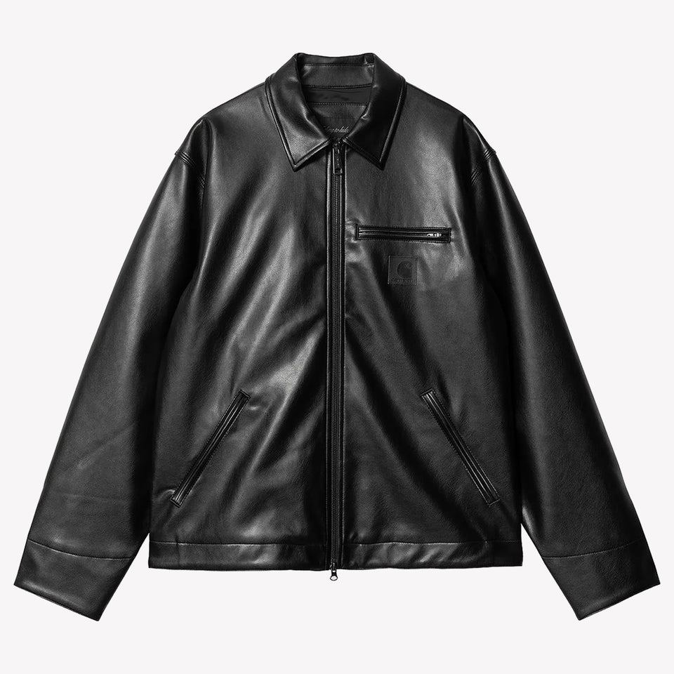 Detroit Faux Leather Jacket