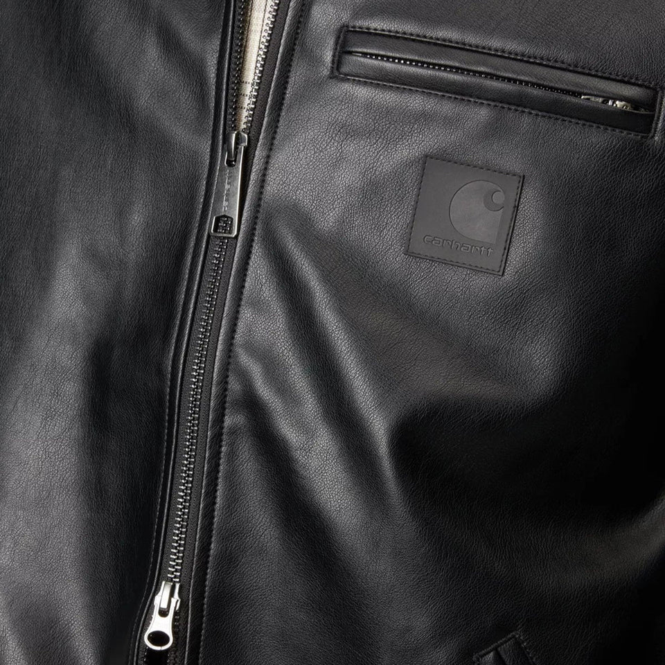 Detroit Faux Leather Jacket