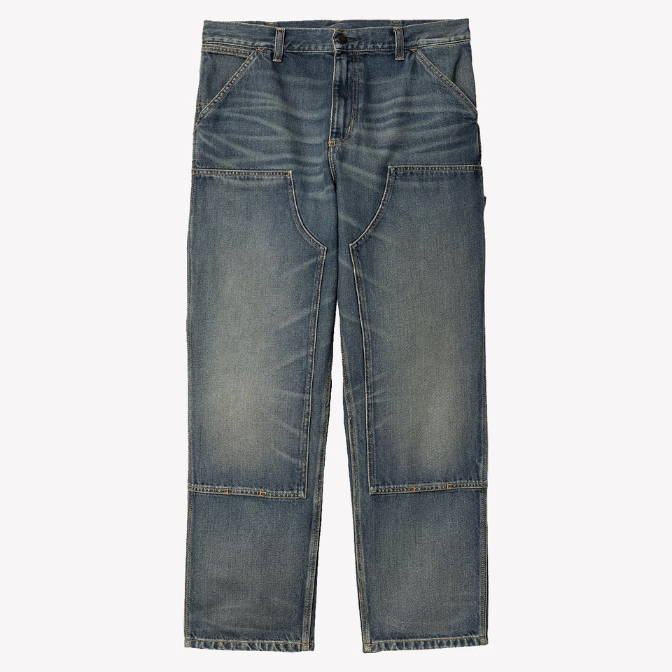 Double Knee Denim Pants