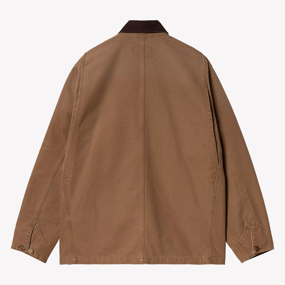 OG Chore Coat Aged Canvas Brown