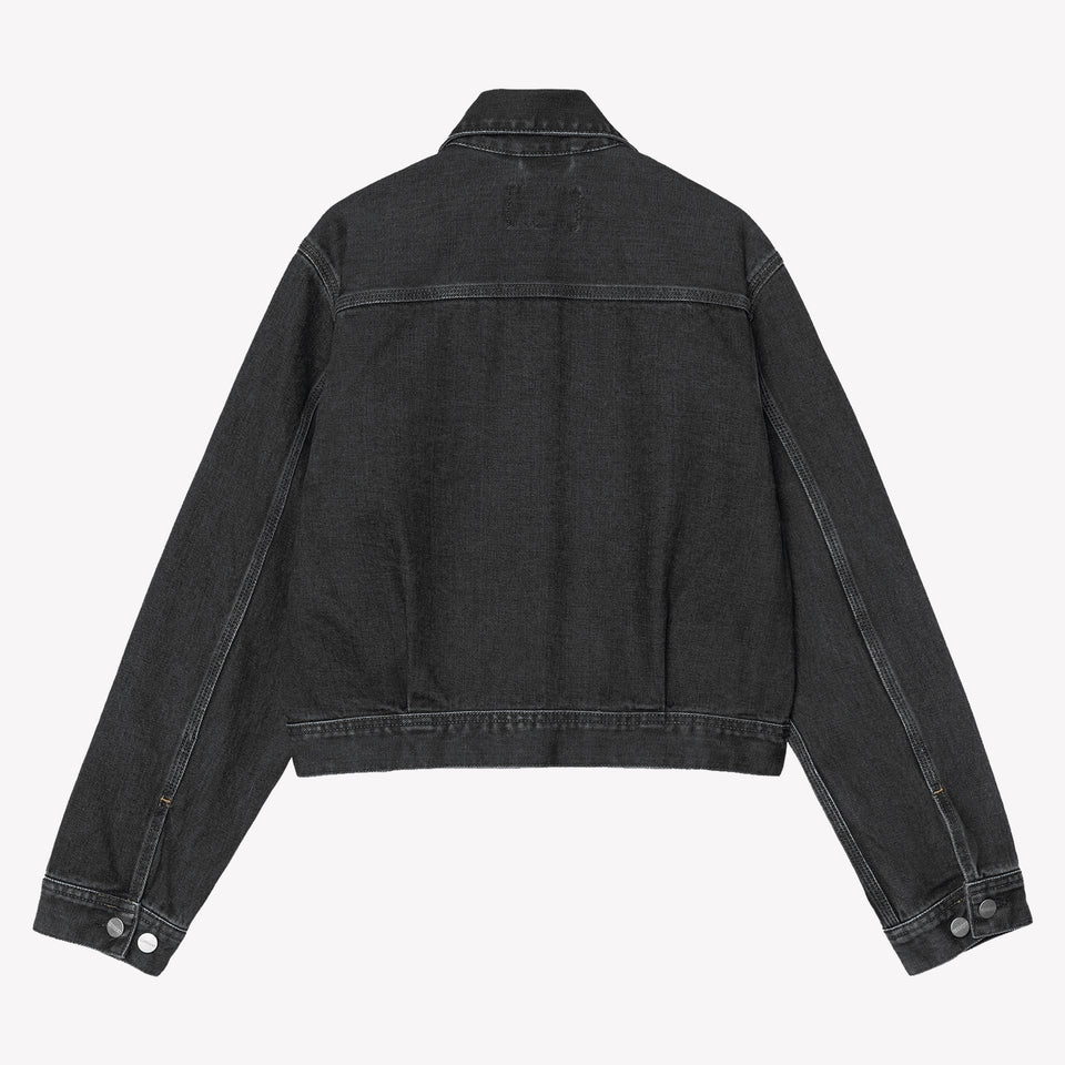 W Arca Denim Jacket Black