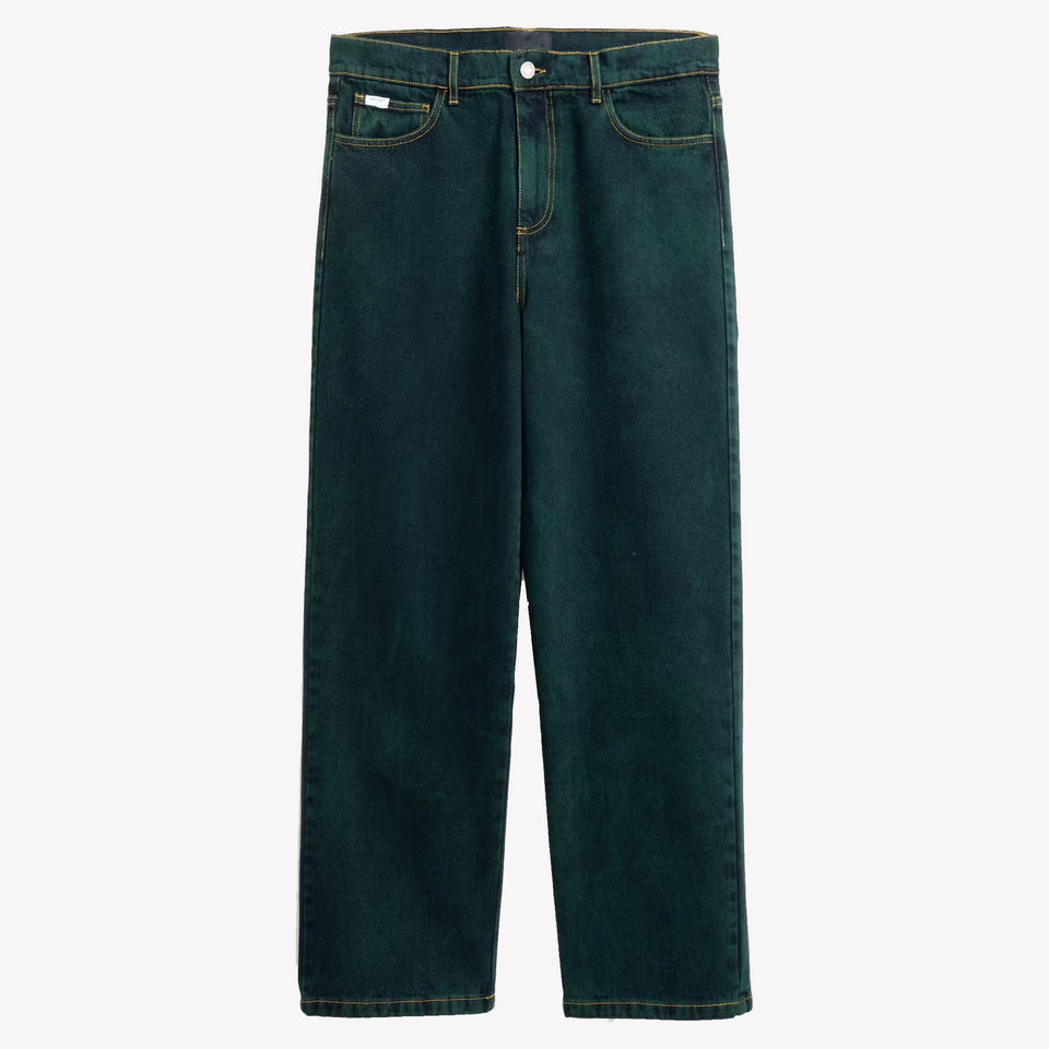 Classic Denim Pants Green