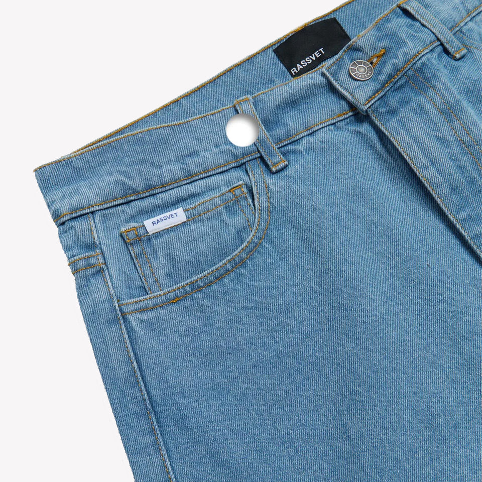 Classic Denim Pants Light Blue