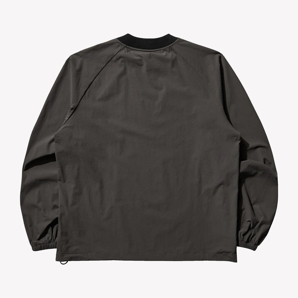 Lasered Nylon Crewneck