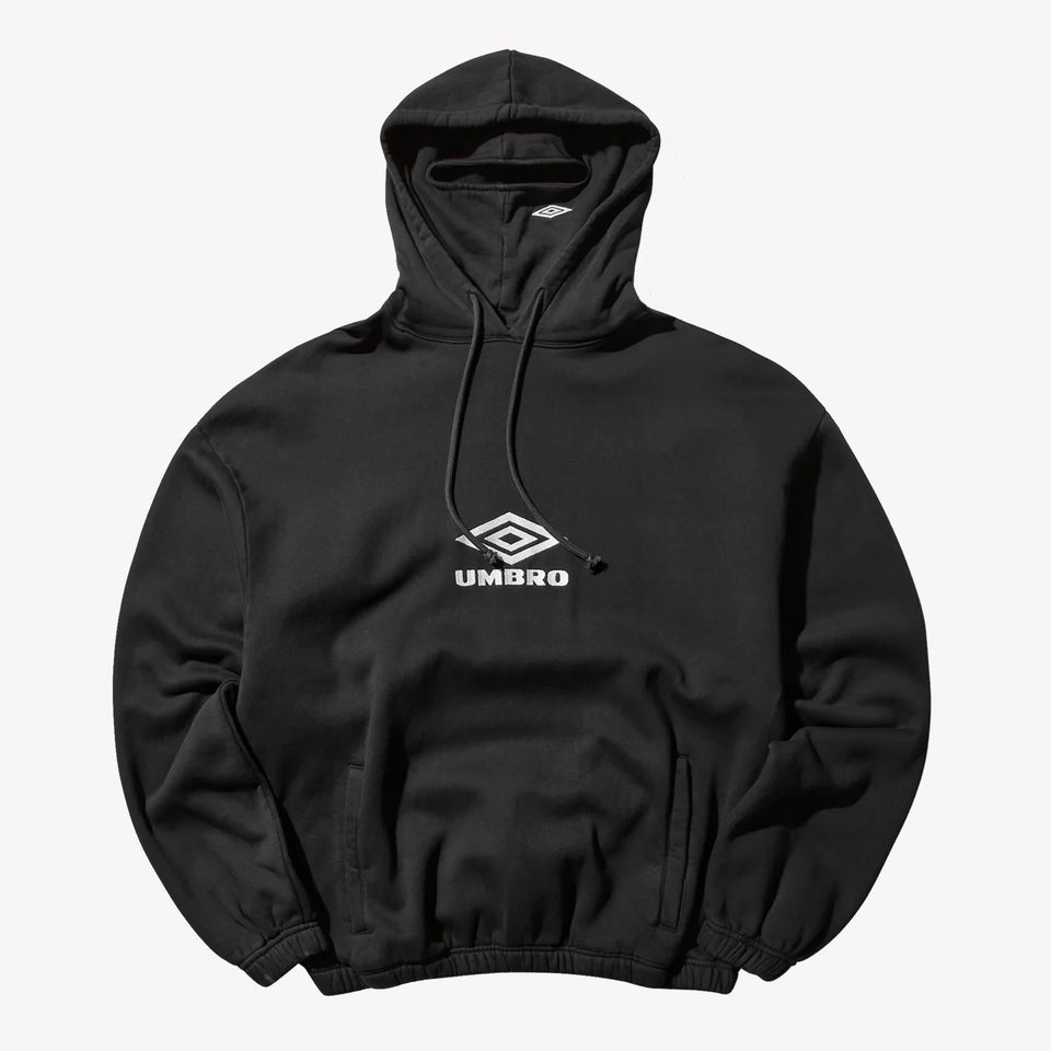 OG Logo Mask Hoodie Black