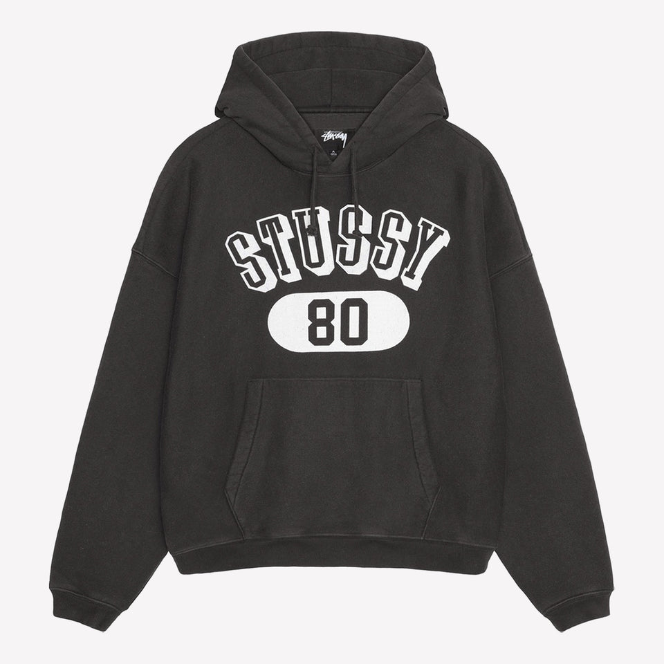 80 Relaxed Hood Washed Black