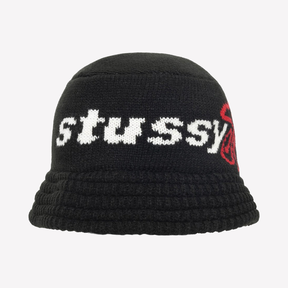 Knit Sport Bucket Black