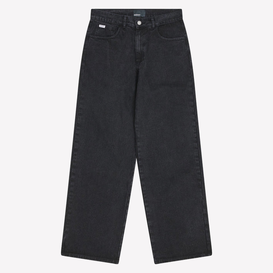 Baggy Denim Pants Black