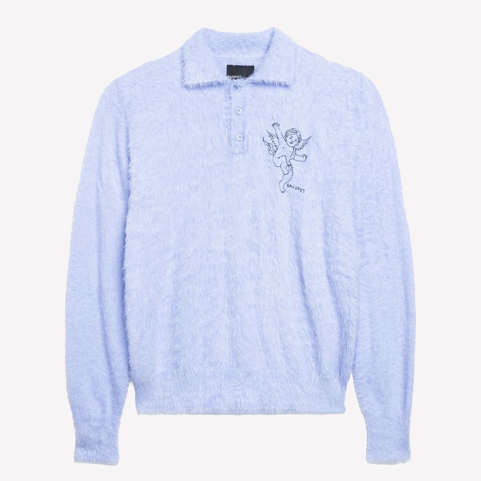 Angel Mohair Polo Knit