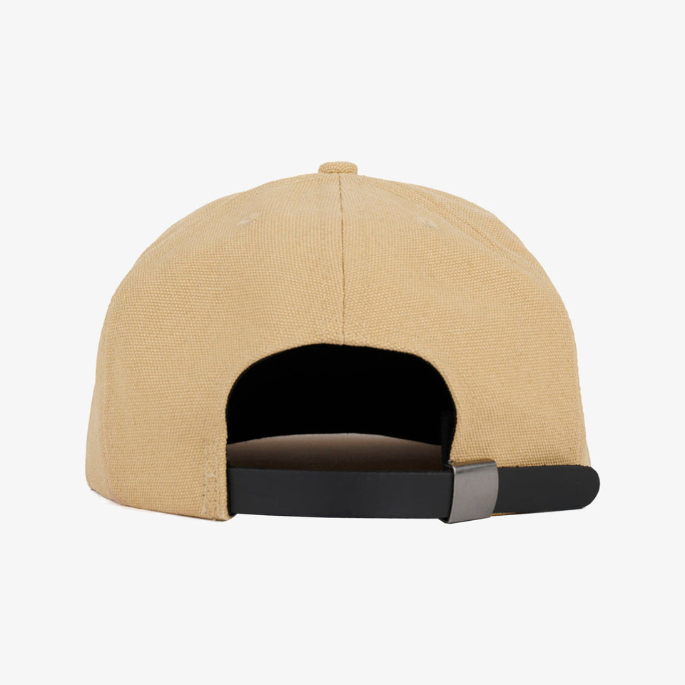 Washed Twill Logohead Hat Ochre