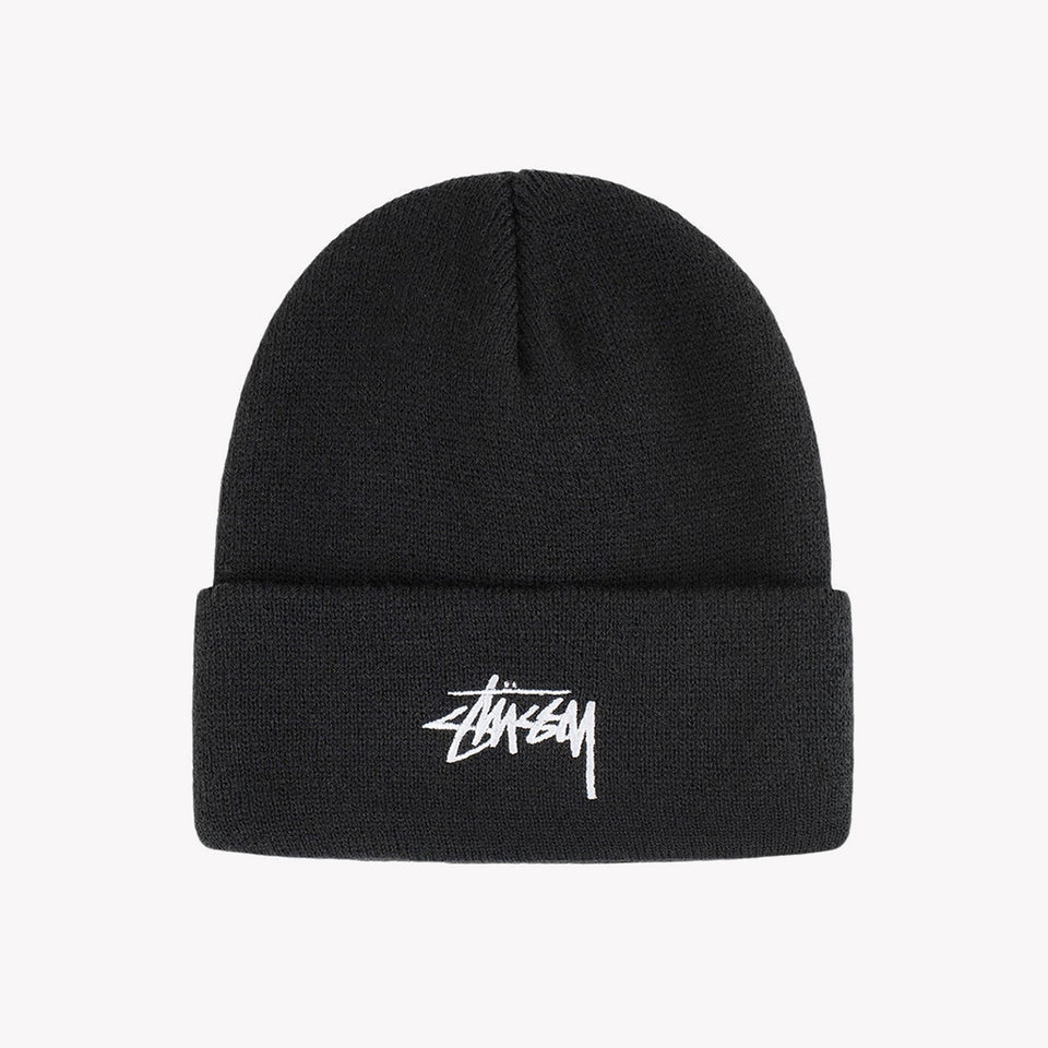 Stock Cuff Beanie Black