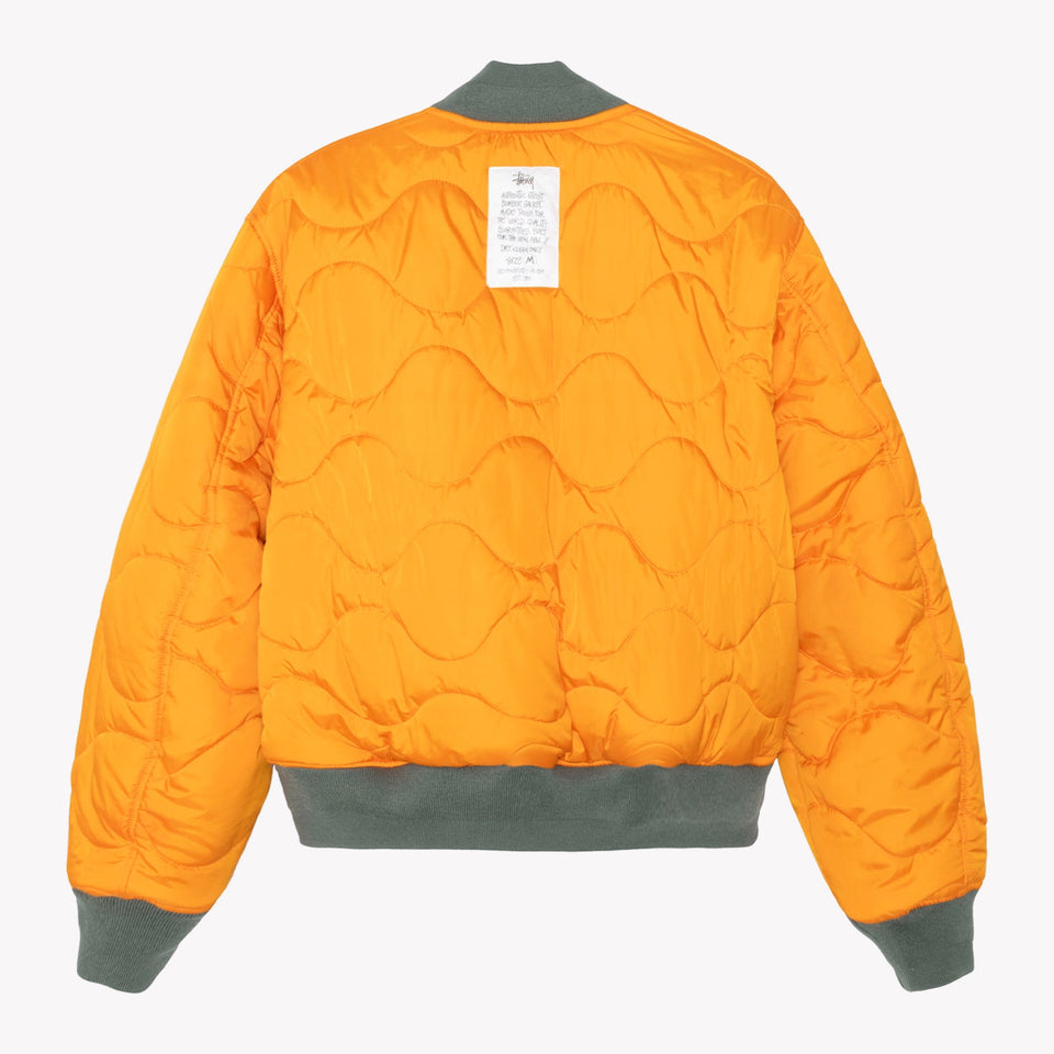 Built Bomber Jacket Green