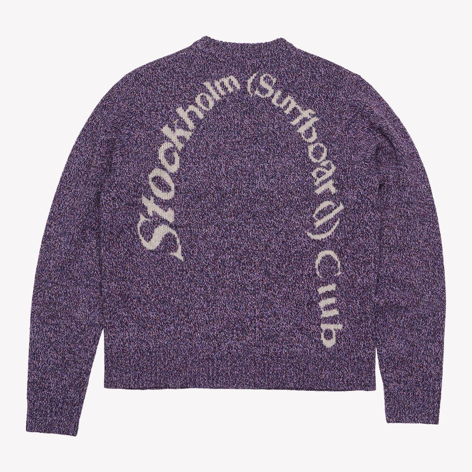 Knitted Sweat Purple